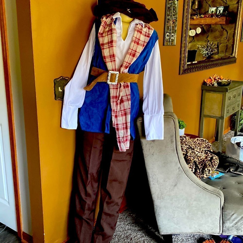 Western Cowgirl 🤠 outfit costume 9 pieces brand new Sz Large